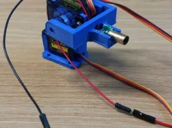 Laser gun bracket