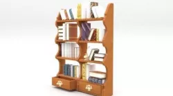library   3D model