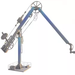Loading arm 3D model