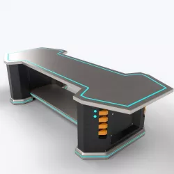LowPoly Sci-fi Table Low-poly  3D model