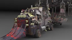 Mad Max War Rig 3D model