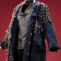 Marine Fishnet Coat Cosplay Costume Low-poly  3D model