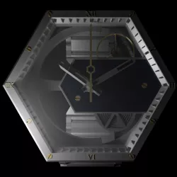 Mechanical watch with original parts 3D model