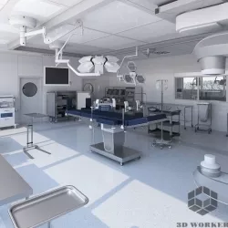 Medical Operating Room 3D model