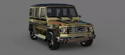 Mercedes Benz G55 AMG  - Gold Styling 3D model