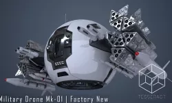 Military Drone Mk1 Factory New 3D model