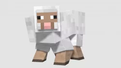 Minecraft sheep model rigged 3D model