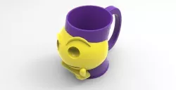 mug emoticon 3D model