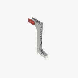 Multi Point Bucket Elevator Animated Low-poly  3D model