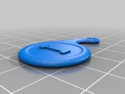My Customized Keyring Design 3