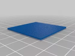 My Customized Openscad grid for LEDs 40x40