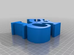 My Customized WORD Sculpture