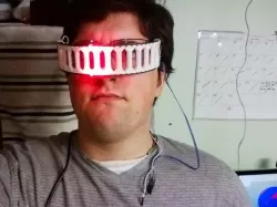 NeoPixel 60 Pixel Ring Sci-Fi Visor