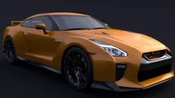Nissan GTR R35 3D model