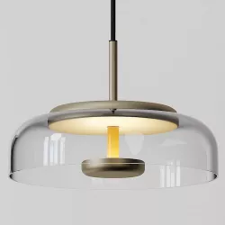 Nordic Style Light Dome Pendant 3D model