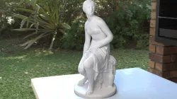 Nymph Statuette Low-poly  3D model