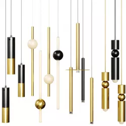 Pendant set 003 3D model