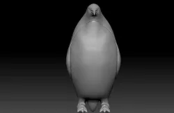 penguin 3D model