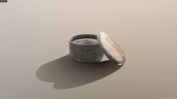 Pepper Pinch Pot - Medieval style Low-poly  3D model