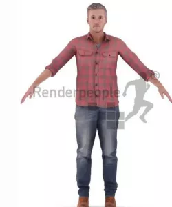 person ewrqbfdg 3D model