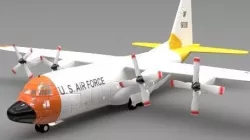 plane 3D model