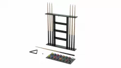 Pool Table Accessories Collection Low-poly  3D model
