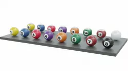 Pool Table Pool Balls Set Low-poly  3D model