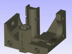 Prusa i2 dual purpose x end