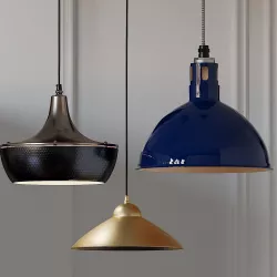 Rae WESCO VENTED CORD and Small Cone Pendants 3D model
