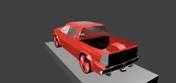 ram 1500 2018 3D model