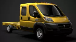 Ram Promaster Cargo Chassis Truck Crew Cab 4035XL WB 2019 3D model