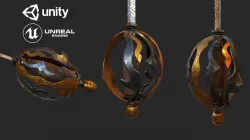 Rapier Low-poly  3D model