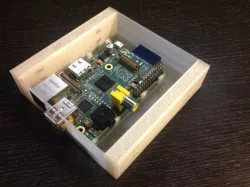 raspberry pi 3.5" hdd tray mount