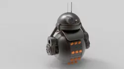 round robot  3D model