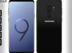 Samsung Galaxy S9 Plus Midnight Black 3D model