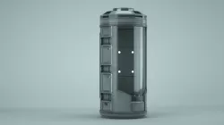 Scifi pod 3D model