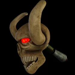 Skull Wand 3D model