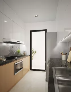Small Kitchen 3D model