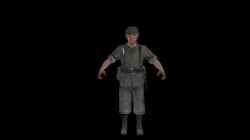 soldier 3D model