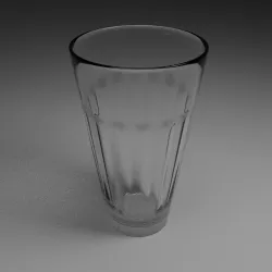 South Indian Style Tea Glass 3D model