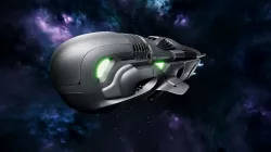 Spacecraft Ahwassa 3D model