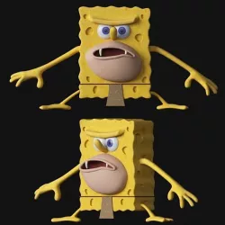 Sponge Bob 3D model