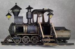 steam train 3D model