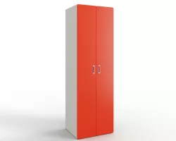 STUVA  FRITIDS Wardrobe white red Low-poly  3D model