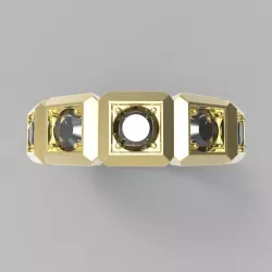 stylish ring 3D model