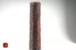 Stylized column Low-poly  3D model