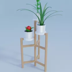 support for flowers 3D model