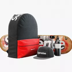 Supreme decorative set black 3D model