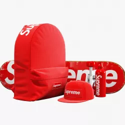 Supreme decorative set red 3D model