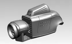 surface car classic 3D model